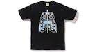 BAPE Tee-shirt tigre hologramme noir