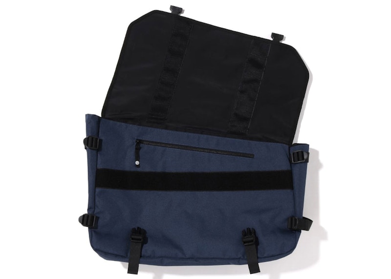 BAPE Camo Messenger Bag Blue SS23 US