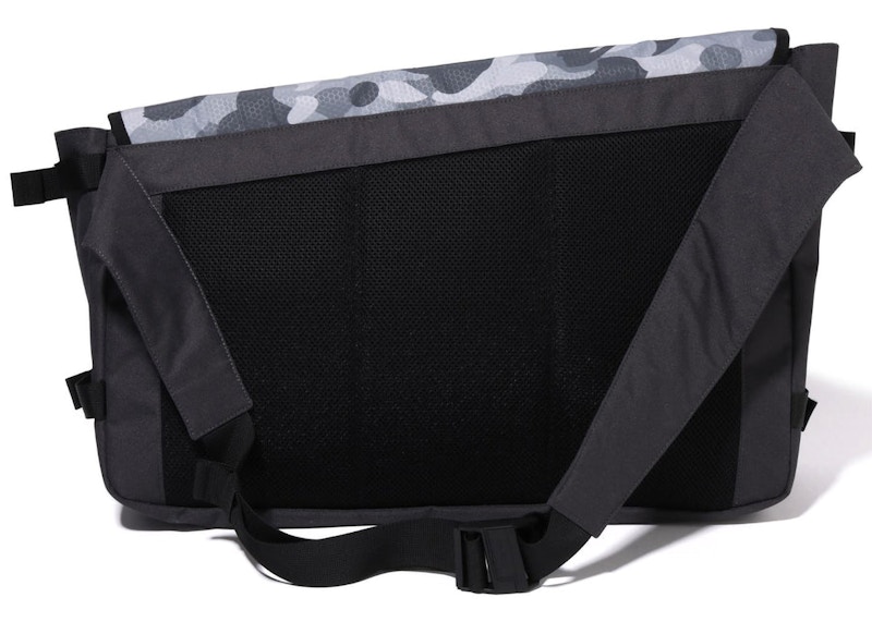 BAPE Camo Messenger Bag Grey SS23 US