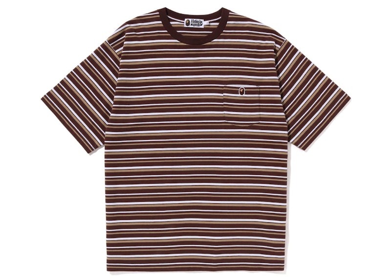 BAPE Hoop One Point Relaxed Fit Tee (SS23) Beige