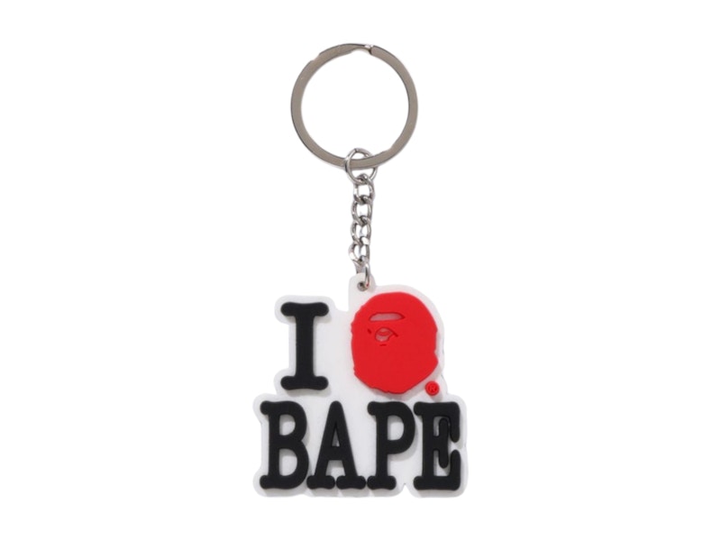 BAPE Porte-clés I Love Multicolore