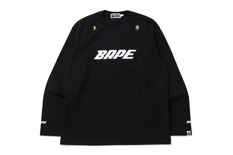BAPE In Transit L/S Tee Black