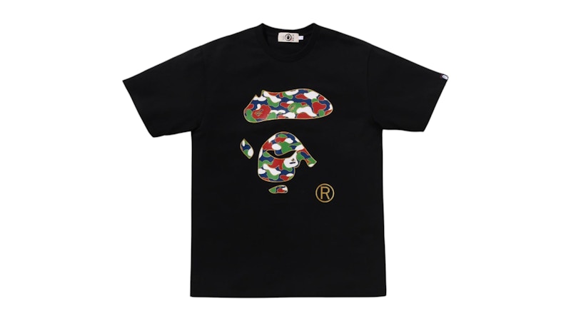 BAPE Japan Ape Face Tee Black Men's - SS25 - US BAPE Japan Ape Face Tee Black Men's - SS25 - US