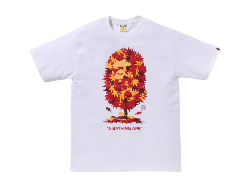 BAPE Japan Autumn Ape Head Tee White Men's - SS25 - US
