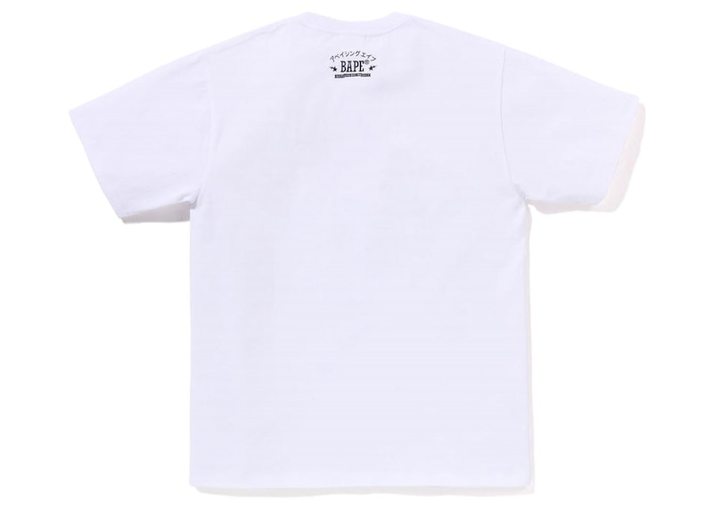 BAPE Japan Big Ape Head City Tee White Men's - SS23 - US