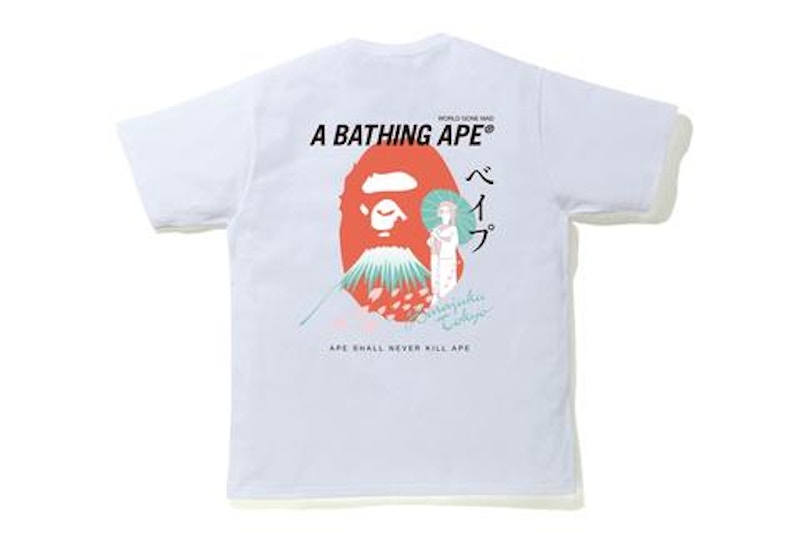 BAPE Japan Culture Souvenir Tee Black Men's - SS20 - US