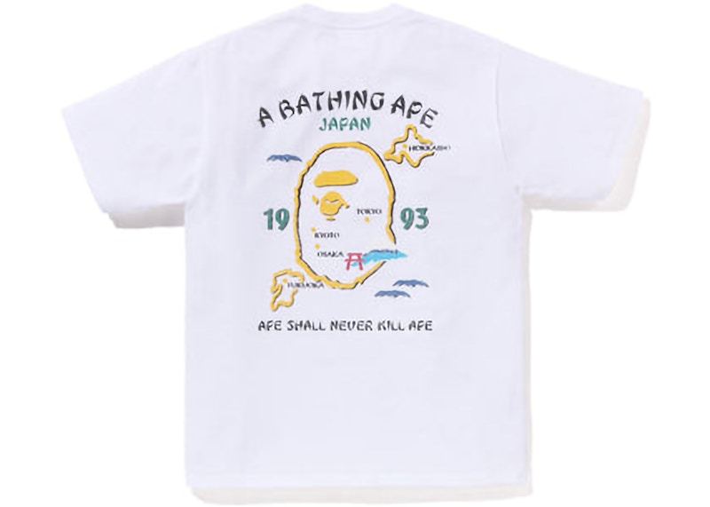 【A BATHING APE】2色展開 JAPAN SOUVENIR TEE 要在庫確認 Bape Japan Souvenir Tee 'Black' – HEAD2SOLE