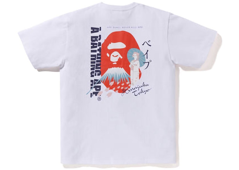 【希少】 BAPE × N.E.R.D Tシャツ ホワイトXS 日本製 希少】 BAPE × N.E.R.D Tシャツ ホワイトXS 日本製