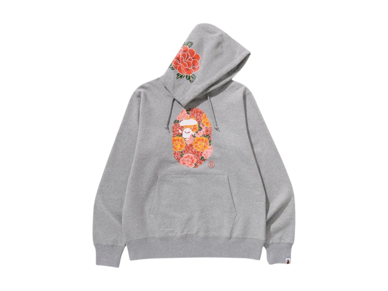 【A BATHING APE】2色展開 JAPANESE PEONY PULLOVER HOODIE JAPANESE PEONY PULLOVER HOODIE | bape.com