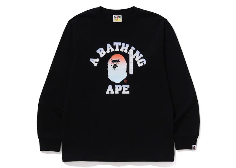 BAPE Kabuki Head L/S Tee Black Men's - SS24 - US