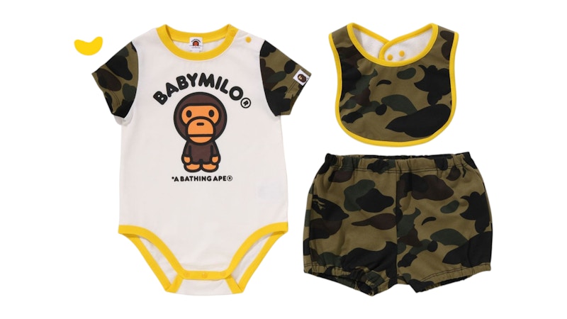 超美品⭐️BAPE KIDS BABY MILO ベビー服セット80cm正規品 A BATHNIG APE BAPE KIDS ABC CAMO BABY MILO BABY GIFT SET | eBay