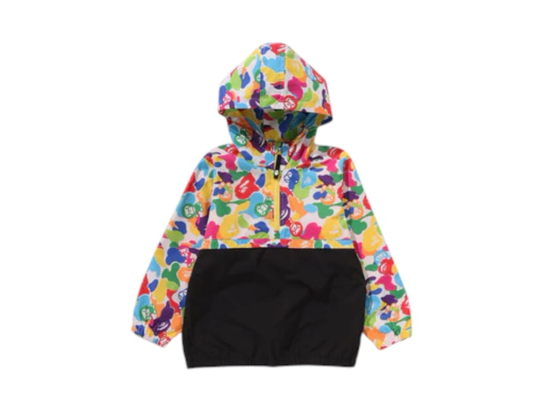 BAPE Kids Milo ABC Multi Anorak Jacket Multicolor - SS25 - US