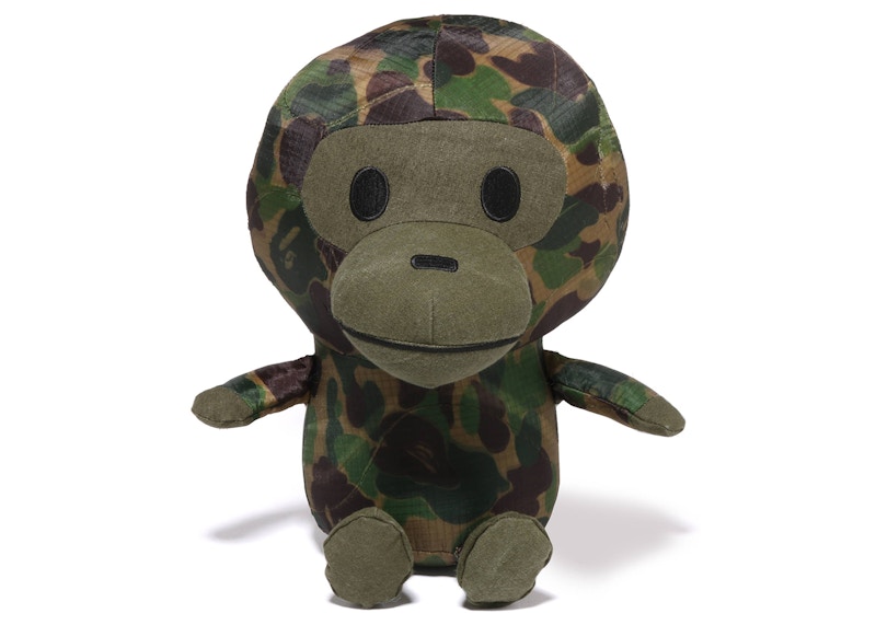 BAPE Baby Milo Corduroy Plush Mobile Bag Brown - FW22 - US