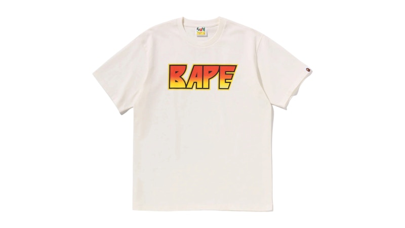 BAPE Kiss Logo Tee Ivory