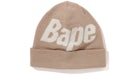 BAPE Berretto A Maglia Beige