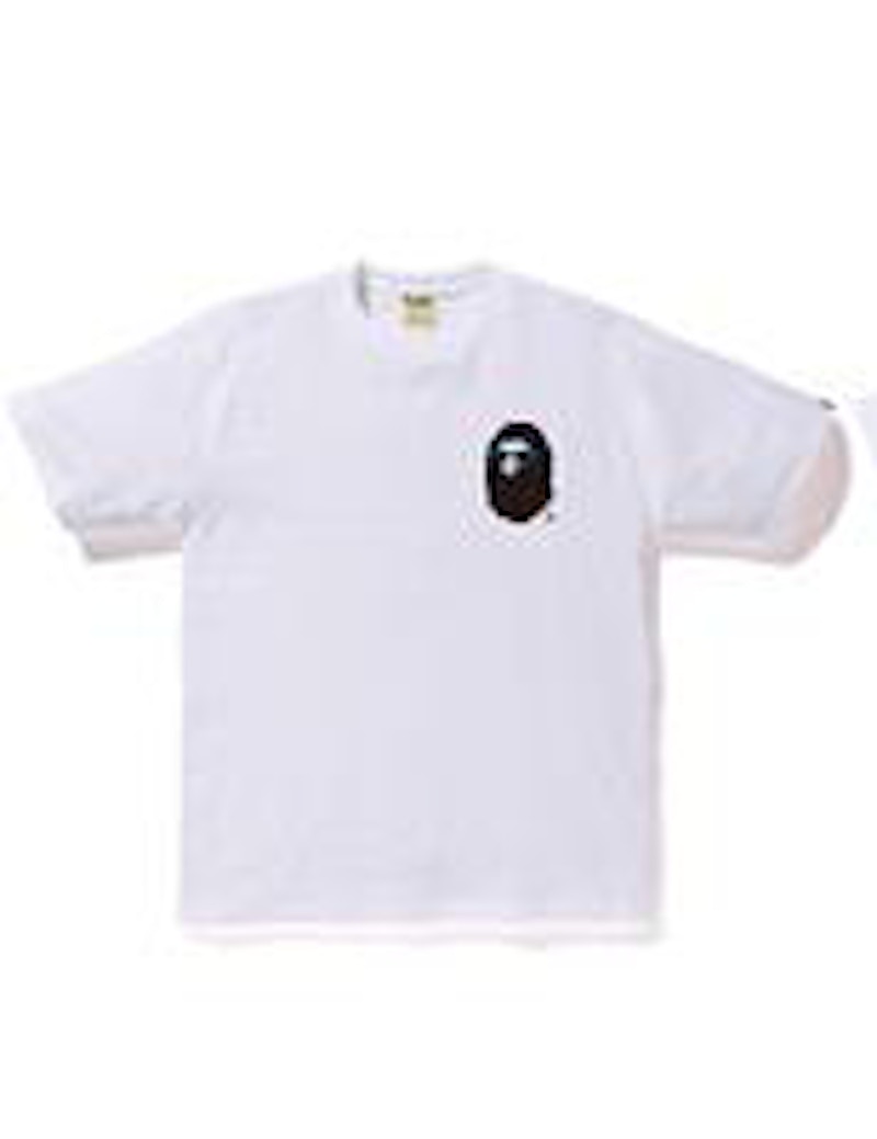 BAPE LA College Tee White/Blue