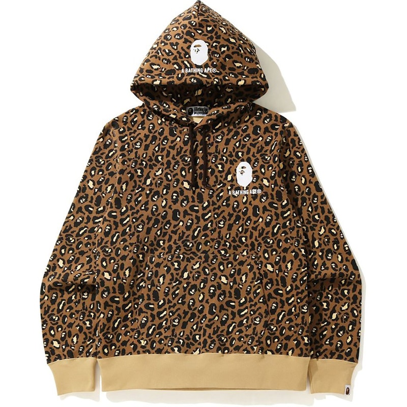 Bape discount hoodie beige