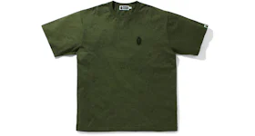 BAPE Line 1st Camo Washed Relaxed Fit Tee Olivedrab