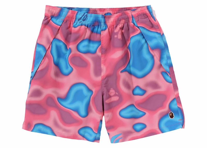 Buy BAPE ABC Camo Shorts 'Pink' - 1J80 253 002 PINK | GOAT CA