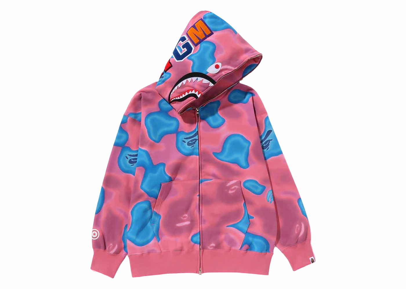 Bape shark rosa hot sale