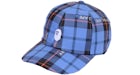 BAPE Logo Check Panel Cap Blue