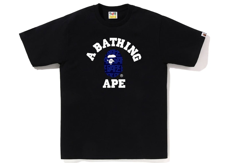 BAPE-Logo-Monogram-College-Tee