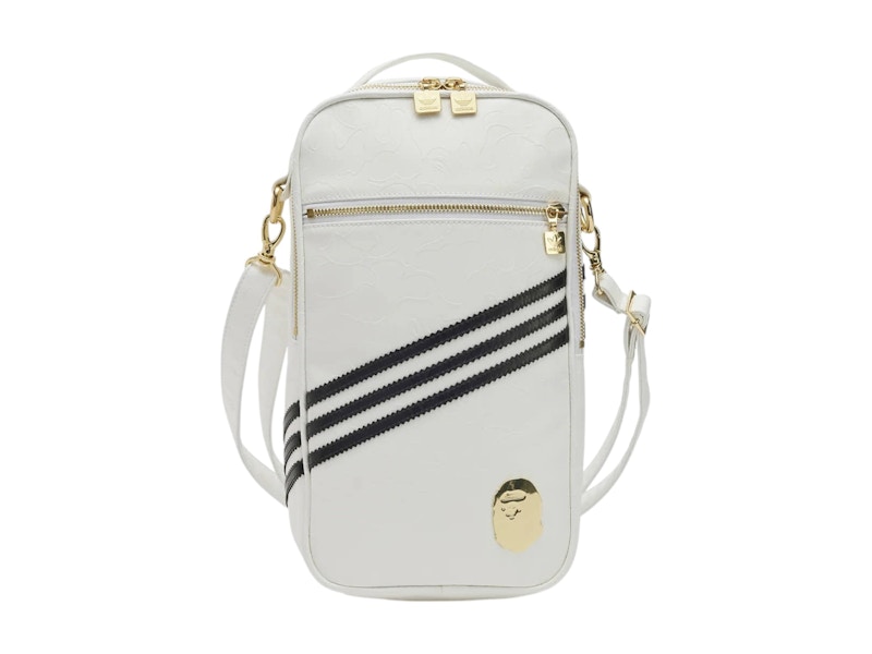 BAPE x adidas Logo Sling Bag Multicolor