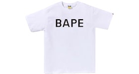 BAPE Logo Tee White