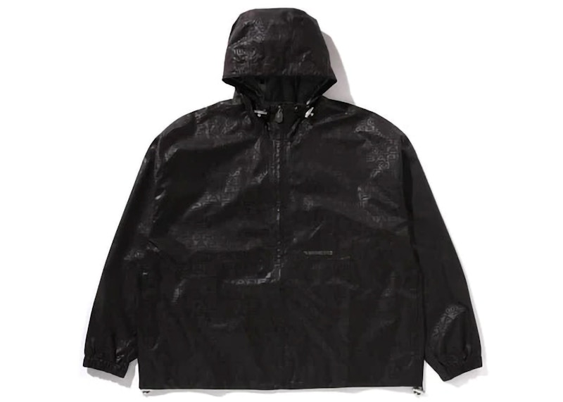 Basham Nylon Sateen Hooded Jacket Black main image 0