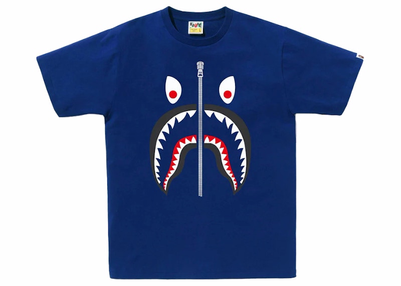 BAPE Mad Shark Tee Blue Men s FW23 US