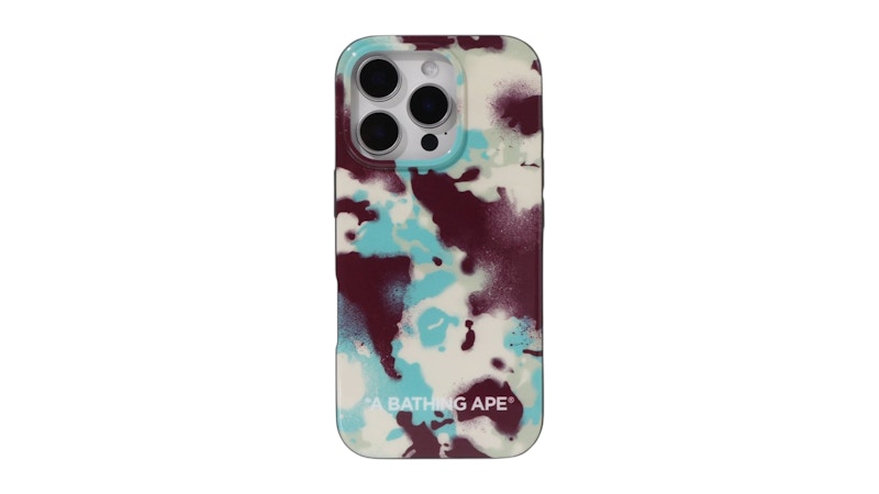 BAPE Map Camo iPhone 16 Pro Case Multi