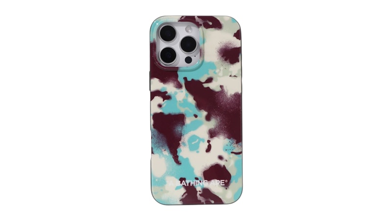 BAPE Map Camo iPhone 16 Pro Max Case Multi