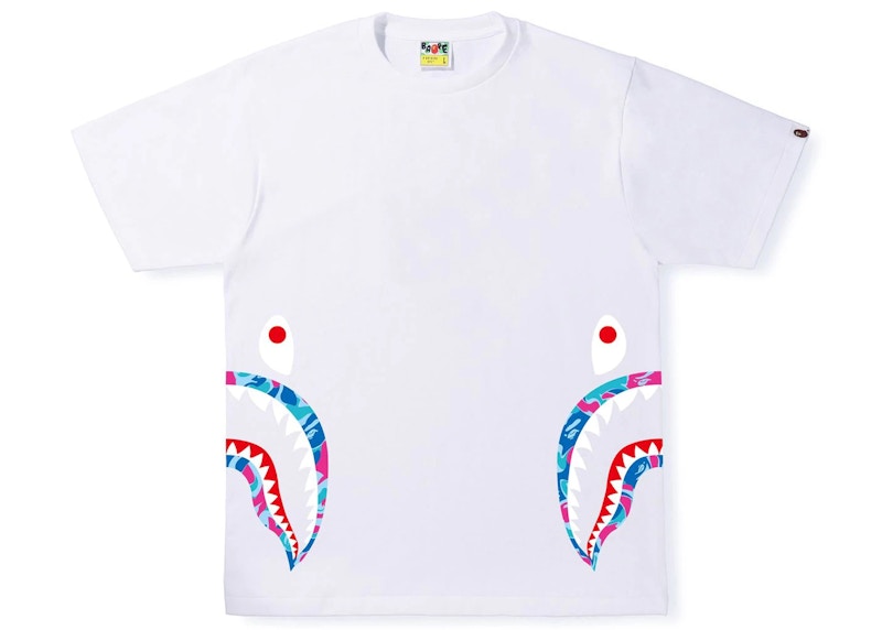 bape wgm shark tee