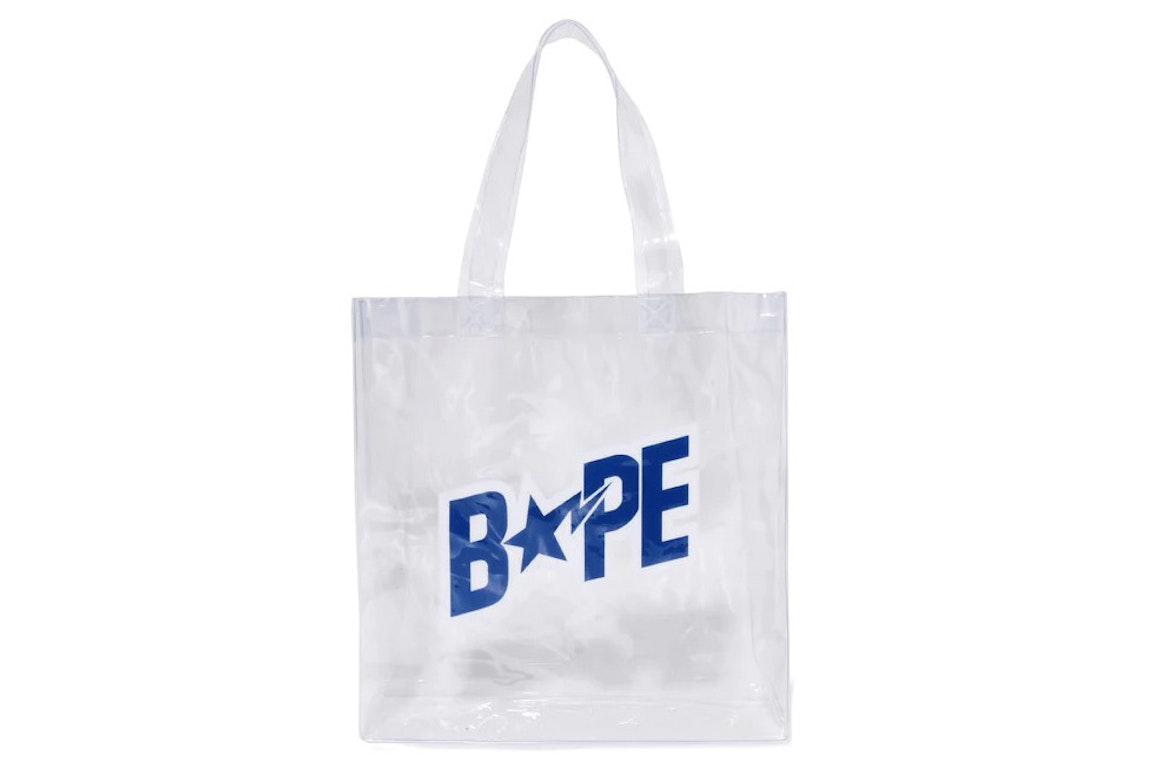 Pre-owned Bape Men's Summer Premium Tote Bag Clear