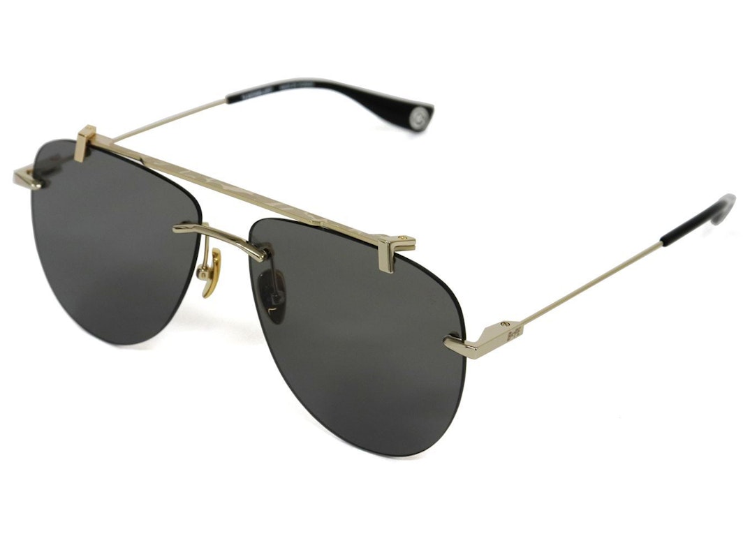 Pre-owned Bape Metal 11 Sunglasses (fw21) Black