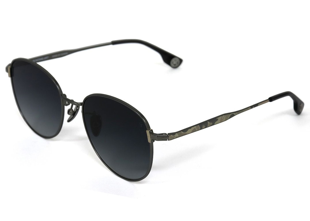 Pre-owned Bape Metal 3 Sunglasses (fw21) Black
