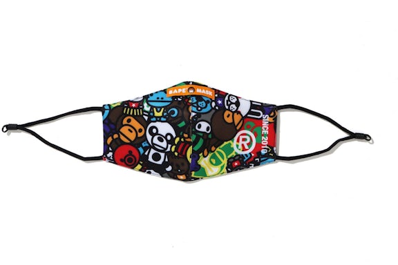 BAPE Milo All Safari (Ladies) Mask Multi