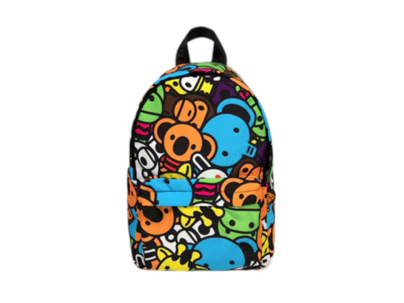 BAPE Milo All Safari Mini Bagpack Multicolor