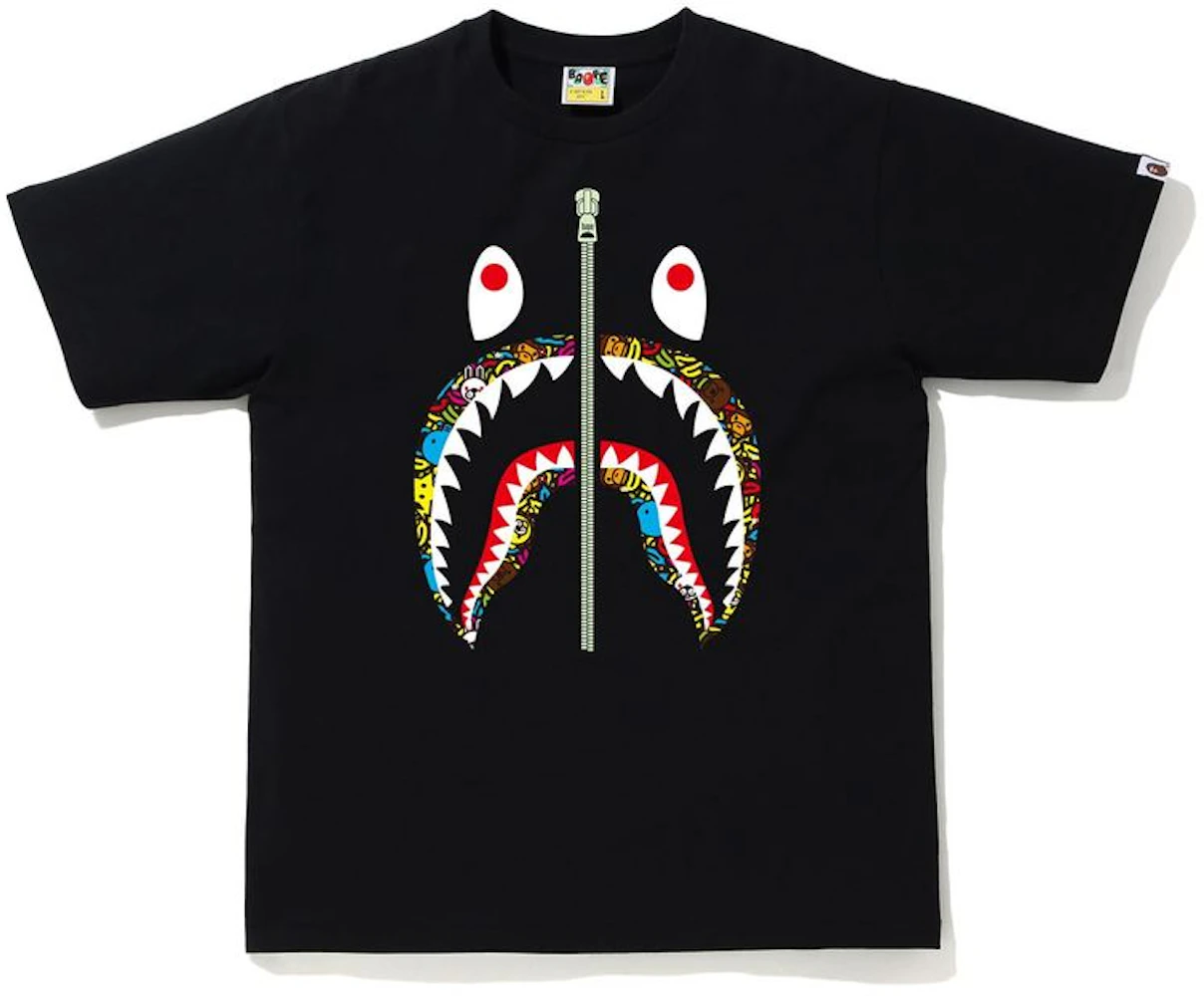 BAPE Milo Banana Pool Shark T-Shirt Black Men's - SS20 - US