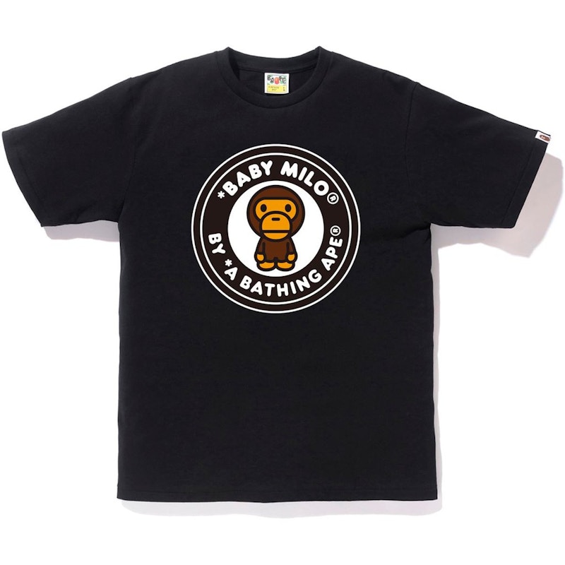 BAPE Milo Busy Works Tee Black Men's - US