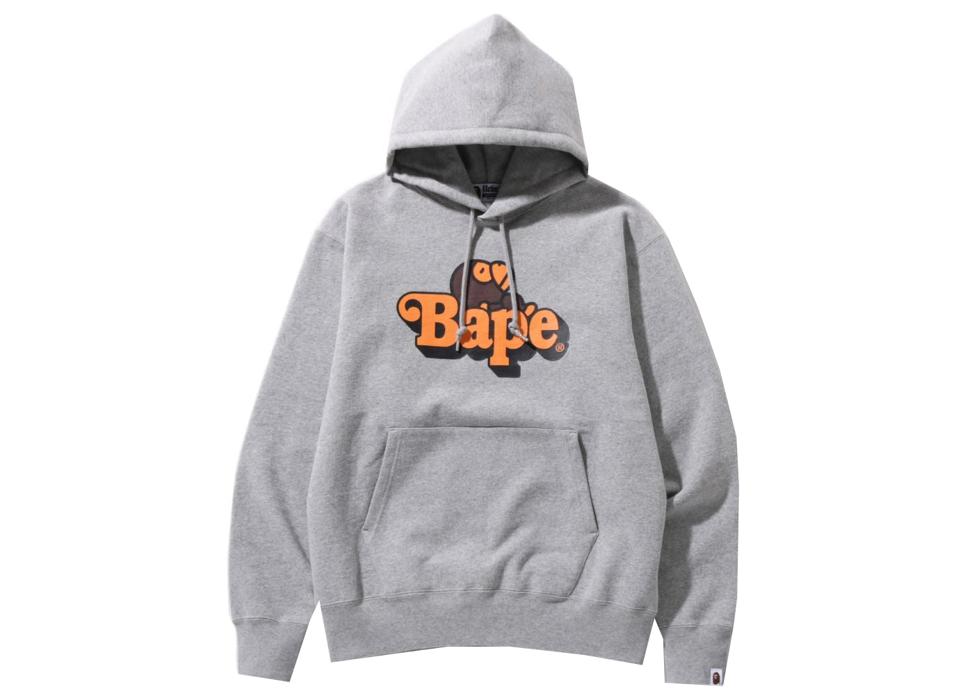 BAPE Milo on Bape Relaxed Fit Pullover Hoodie Gray Men's - SS22 - US