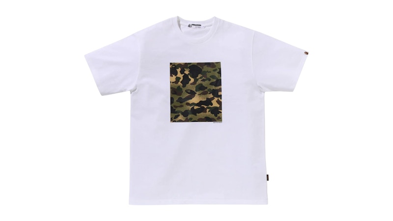 Pre-owned Bape Men's  Mixed 1st Camo Legacy Tee Shirt In White