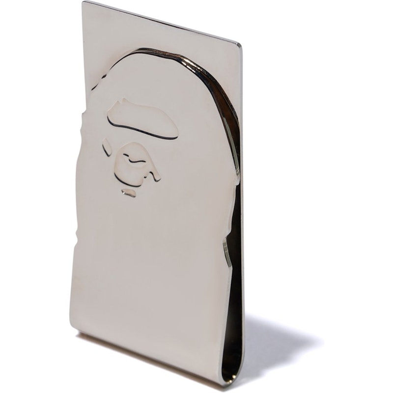 Pre-owned Bape Men's Money Clip In Silver