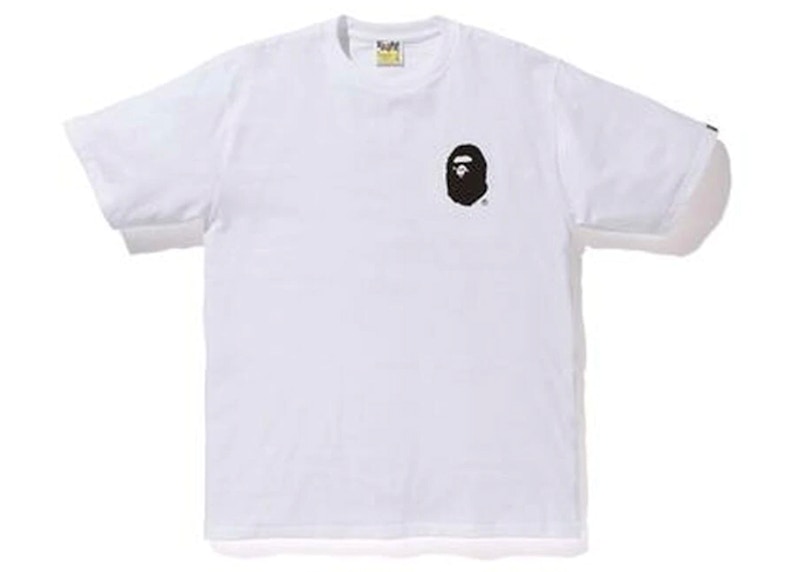 BAPE Monogram Box Tee White