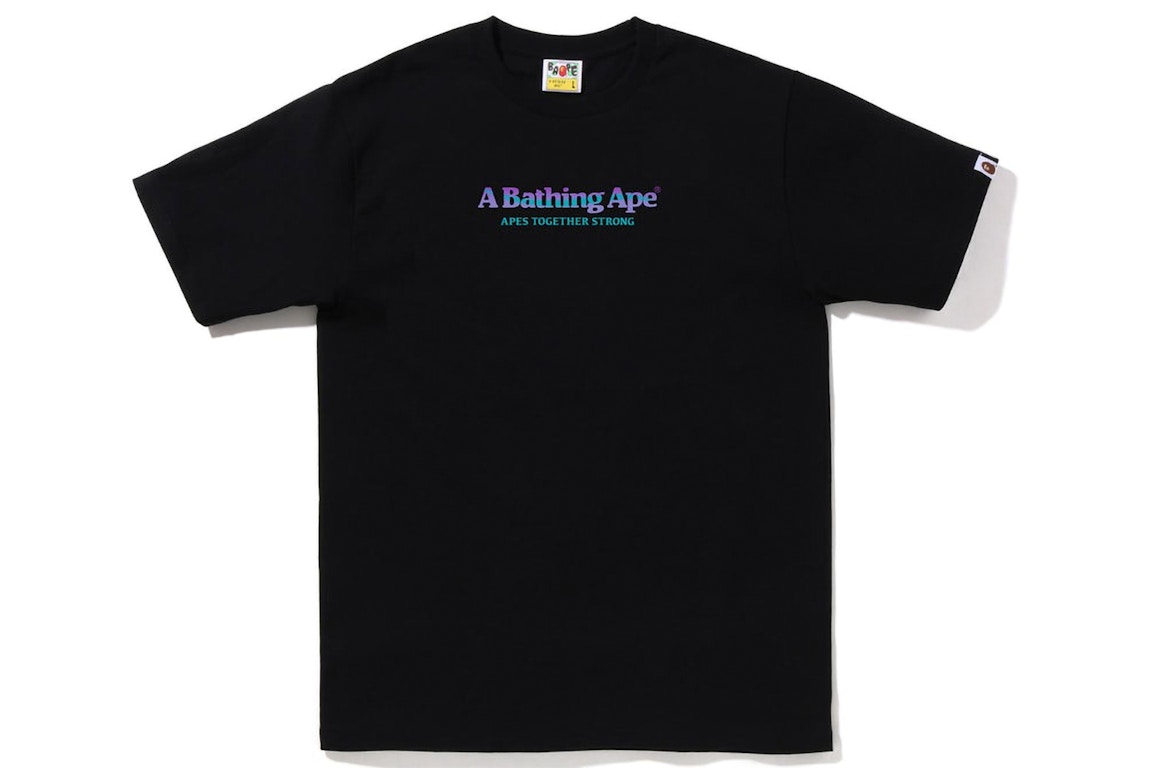 Click to view more detailed imagery on our partner's website Pre-owned Bape Mountain Tee (2022) Black