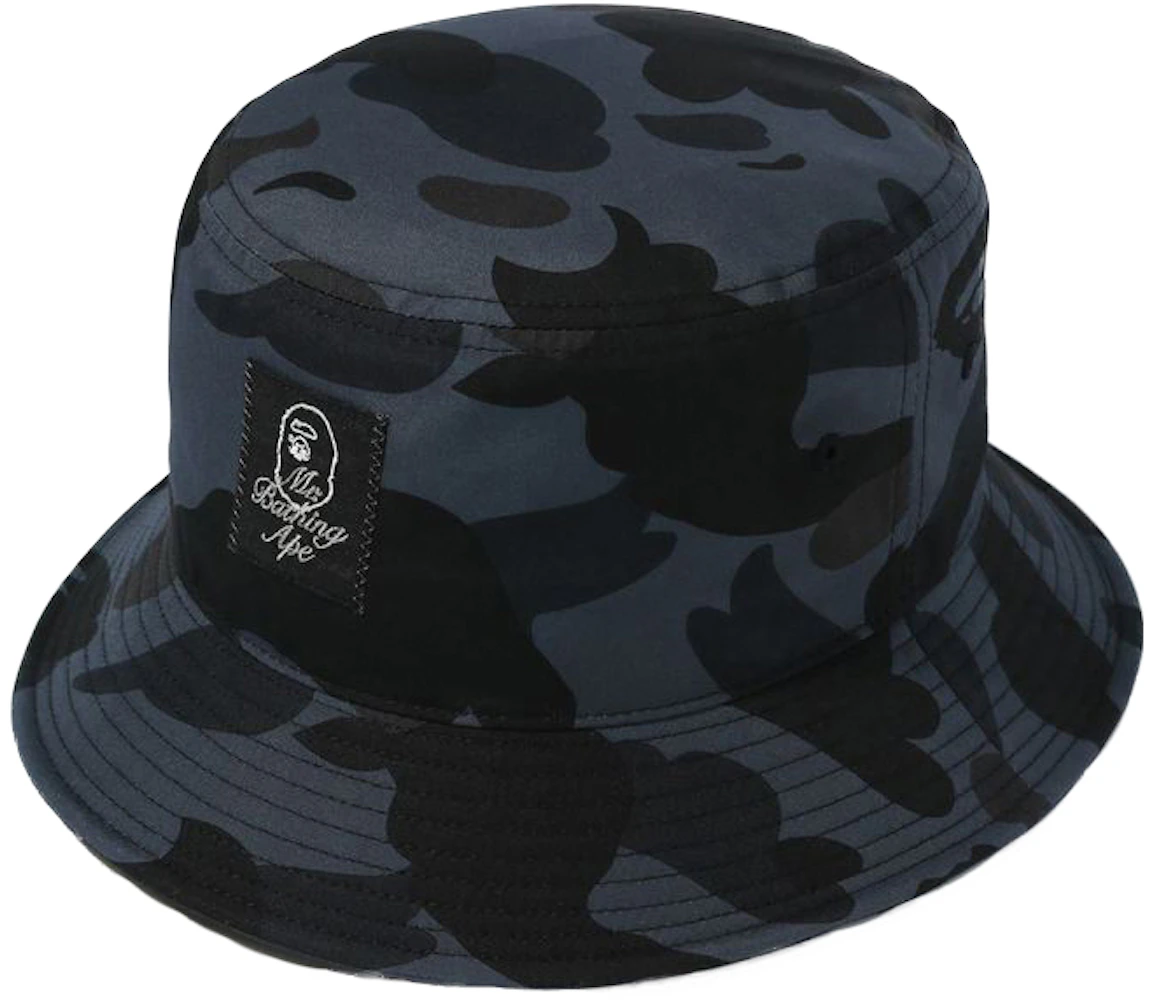 BAPE Mr Camo Bucket Hat Black Men's - SS21 - US