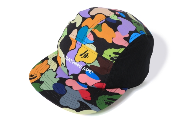 BAPE Multi Camo Jet Cap Black Men's - SS19 - US