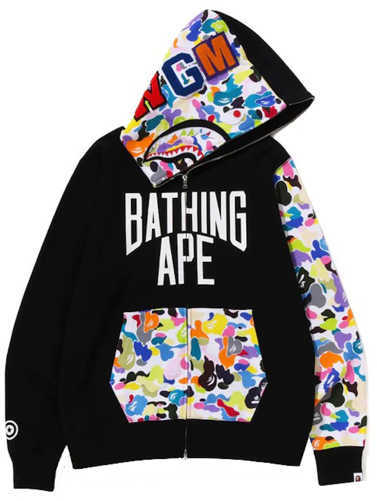 Relaxed Graphic Hoodie - Multi Colour
