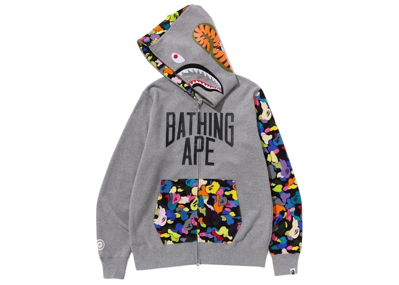 Multicolor bape online jacket