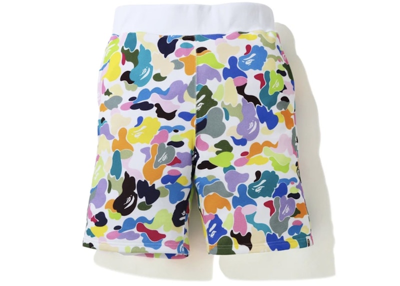 Bape multi camo shorts on sale